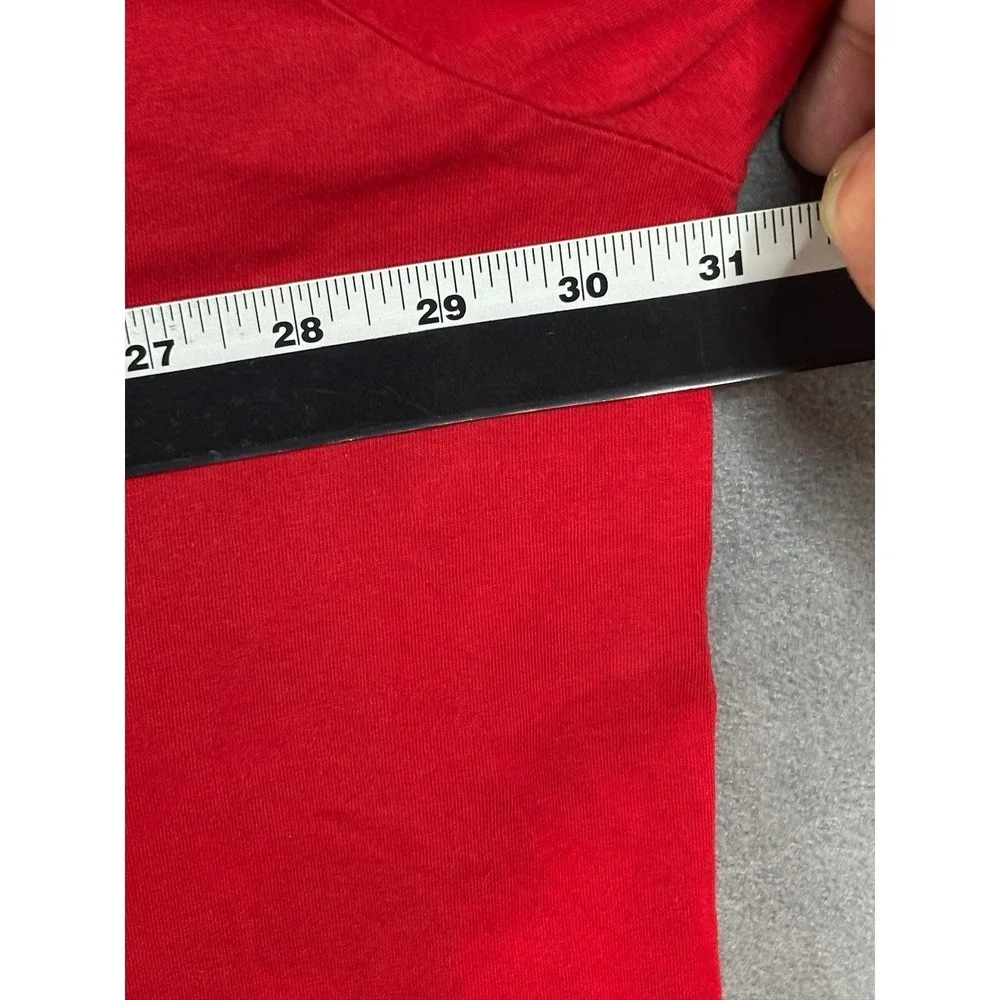 Polo Ralph Lauren men's P racing 1992 shirt size 4XB Plus Size Red Long Sleeve